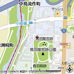 京都府京都市伏見区中島御所ノ内町1周辺の地図