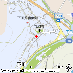 大阪府豊能郡能勢町下田286周辺の地図