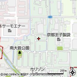 京都府京都市南区久世大藪町444周辺の地図