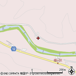 静岡県伊豆市冷川698-1周辺の地図