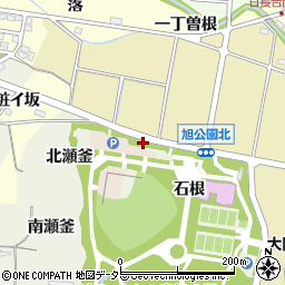 愛知県知多市金沢（子新田）周辺の地図