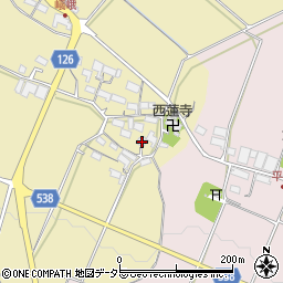 滋賀県甲賀市水口町嶬峨338周辺の地図