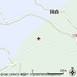 岡山県美作市万善1393周辺の地図