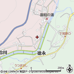 静岡県伊豆市冷川974-1周辺の地図
