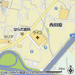 兵庫県神崎郡福崎町西田原1706周辺の地図