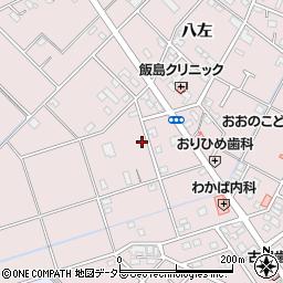 愛知県安城市横山町八左178周辺の地図