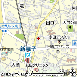 愛知県知多市新舞子出口54周辺の地図