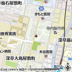 京都府京都市伏見区深草南蓮池町周辺の地図