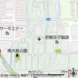 京都府京都市南区久世大藪町445周辺の地図