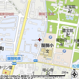 京都府京都市伏見区醍醐西大路町79周辺の地図