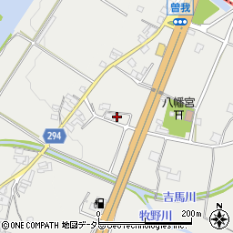 兵庫県加東市曽我47周辺の地図