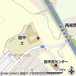 兵庫県三田市大川瀬1296周辺の地図