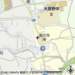 京都府京都市西京区大原野石見町11周辺の地図