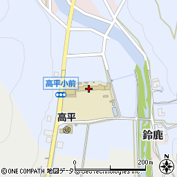 三田市立高平小学校周辺の地図
