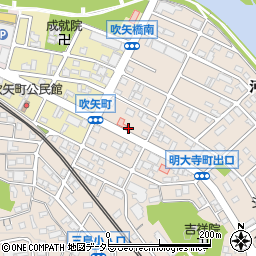 愛知県岡崎市明大寺町出口9周辺の地図
