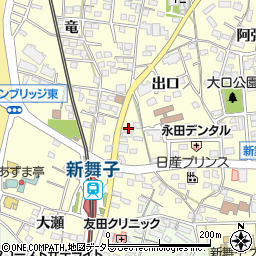 門井ラジオ周辺の地図