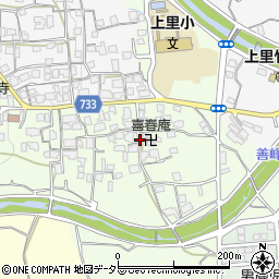 京都府京都市西京区大原野上里南ノ町周辺の地図