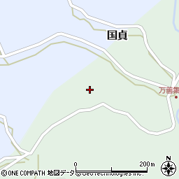 岡山県美作市万善1389周辺の地図
