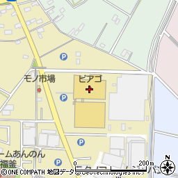 セリアピアゴ福釜店周辺の地図