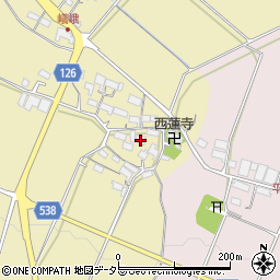 滋賀県甲賀市水口町嶬峨337周辺の地図