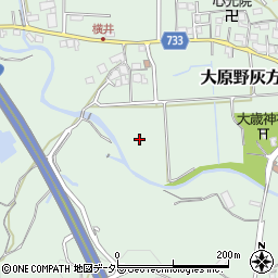 善峰川周辺の地図