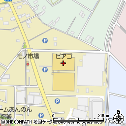 三菱ＵＦＪ銀行ピアゴ福釜店 ＡＴＭ周辺の地図