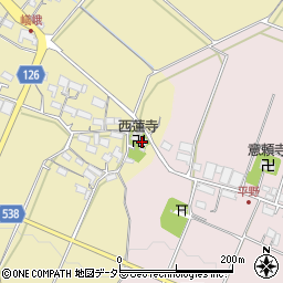 滋賀県甲賀市水口町嶬峨272周辺の地図