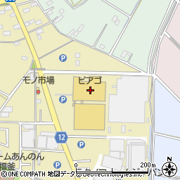 ピアゴ福釜店周辺の地図