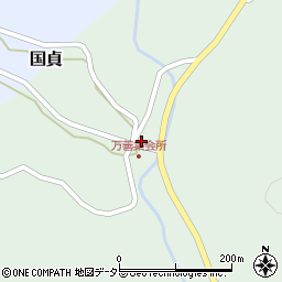 岡山県美作市万善805周辺の地図