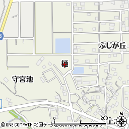愛知県東浦町（知多郡）藤江（樋）周辺の地図