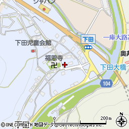 大阪府豊能郡能勢町下田265-1周辺の地図