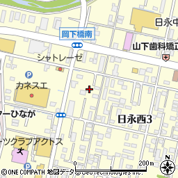 労務経営・日吉事務所周辺の地図