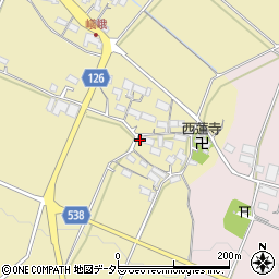 滋賀県甲賀市水口町嶬峨463周辺の地図