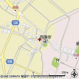 滋賀県甲賀市水口町嶬峨340周辺の地図