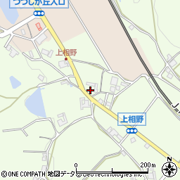 兵庫県三田市上相野699周辺の地図