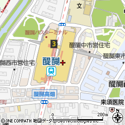 リフォームブティックアルプラザ醍醐店周辺の地図