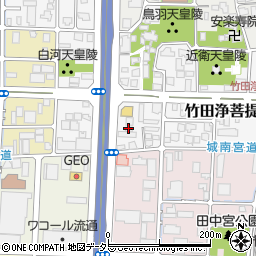 テラオカ京都支店周辺の地図