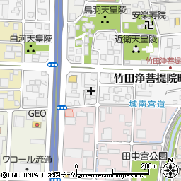 京都府京都市伏見区竹田浄菩提院町278周辺の地図