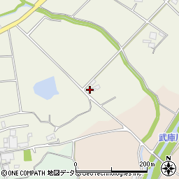 兵庫県三田市東本庄834周辺の地図