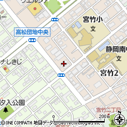 カナフジ電工株式会社　静岡営業所周辺の地図