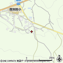 京都府亀岡市西別院町柚原中島周辺の地図