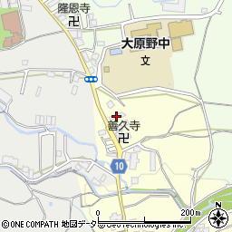 京都府京都市西京区大原野石見町18周辺の地図
