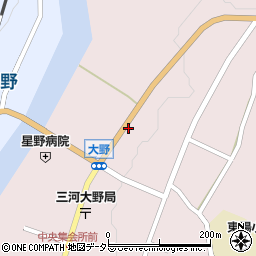 ファミリーマート新城大野店周辺の地図