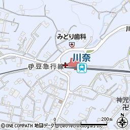 三島信用金庫川奈駅支店周辺の地図