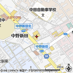 静岡ダイハツ販売静岡インター店周辺の地図