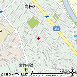 内田計器工業静岡営業所周辺の地図