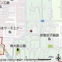 京都府京都市南区久世大藪町414周辺の地図