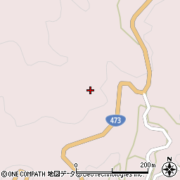 愛知県岡崎市夏山町（西畑）周辺の地図