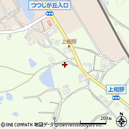 兵庫県三田市上相野735周辺の地図