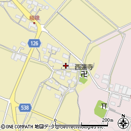 滋賀県甲賀市水口町嶬峨343周辺の地図